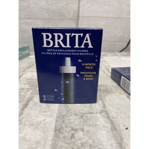 Brita Water Bottle Replacement Filters 3-Pack 6 Month‎ Supply